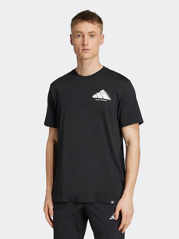 ADIDAS PERFORMANCE - Camiseta funcional en negro