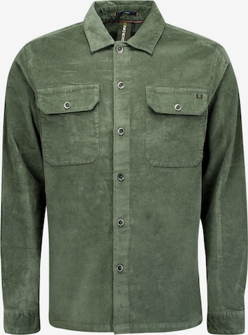 Veste mi-saison No Excess en vert : devant