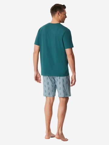 Pyjama court 'Casual Nightwear' SCHIESSER en bleu