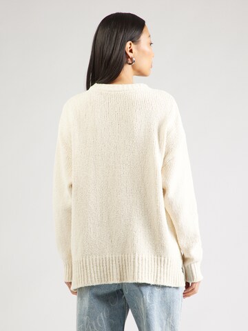 HUGO Pullover 'Sareedi' i hvid
