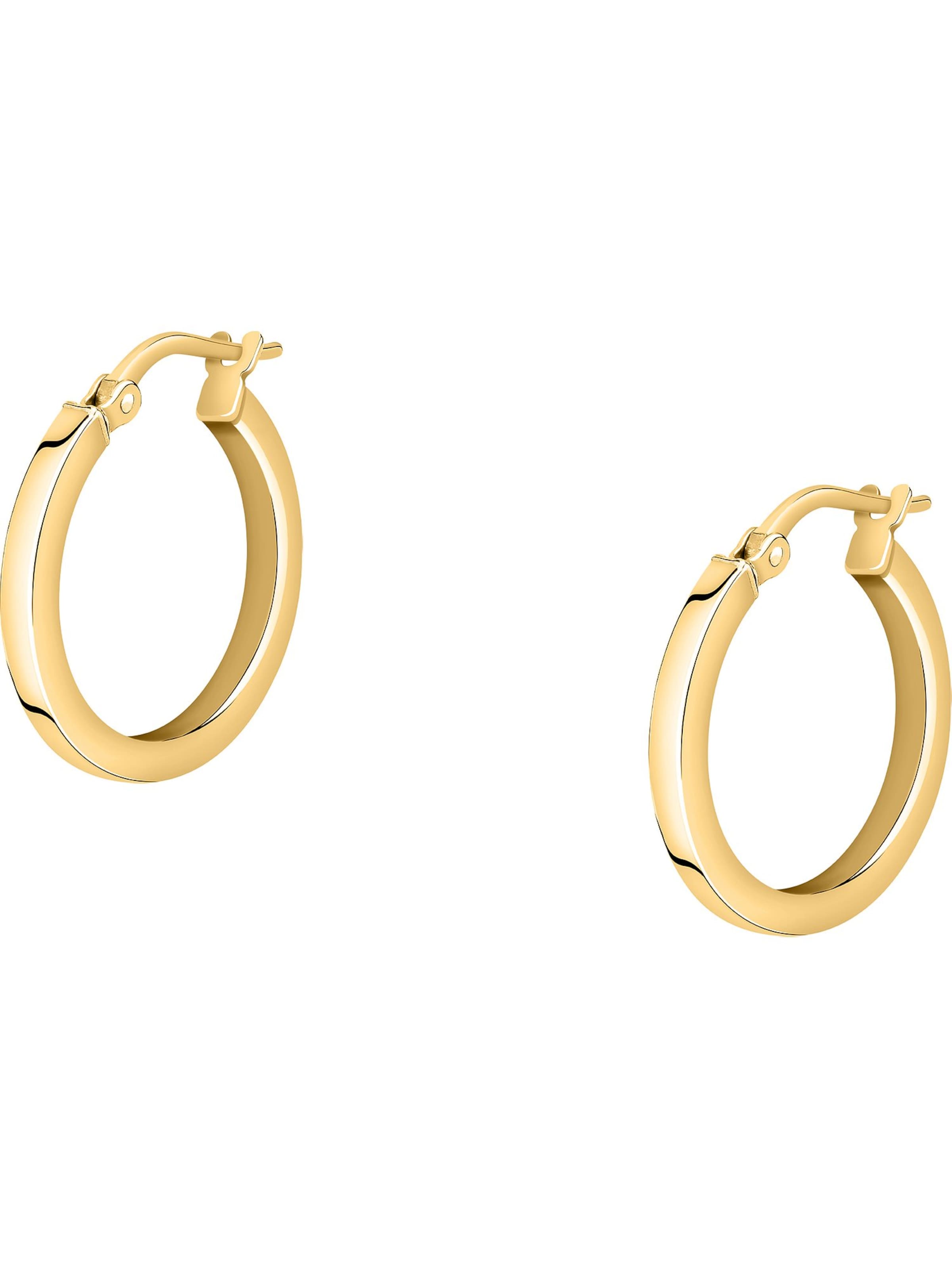 CHRIST Ohrringe in Gold: Vorderseite