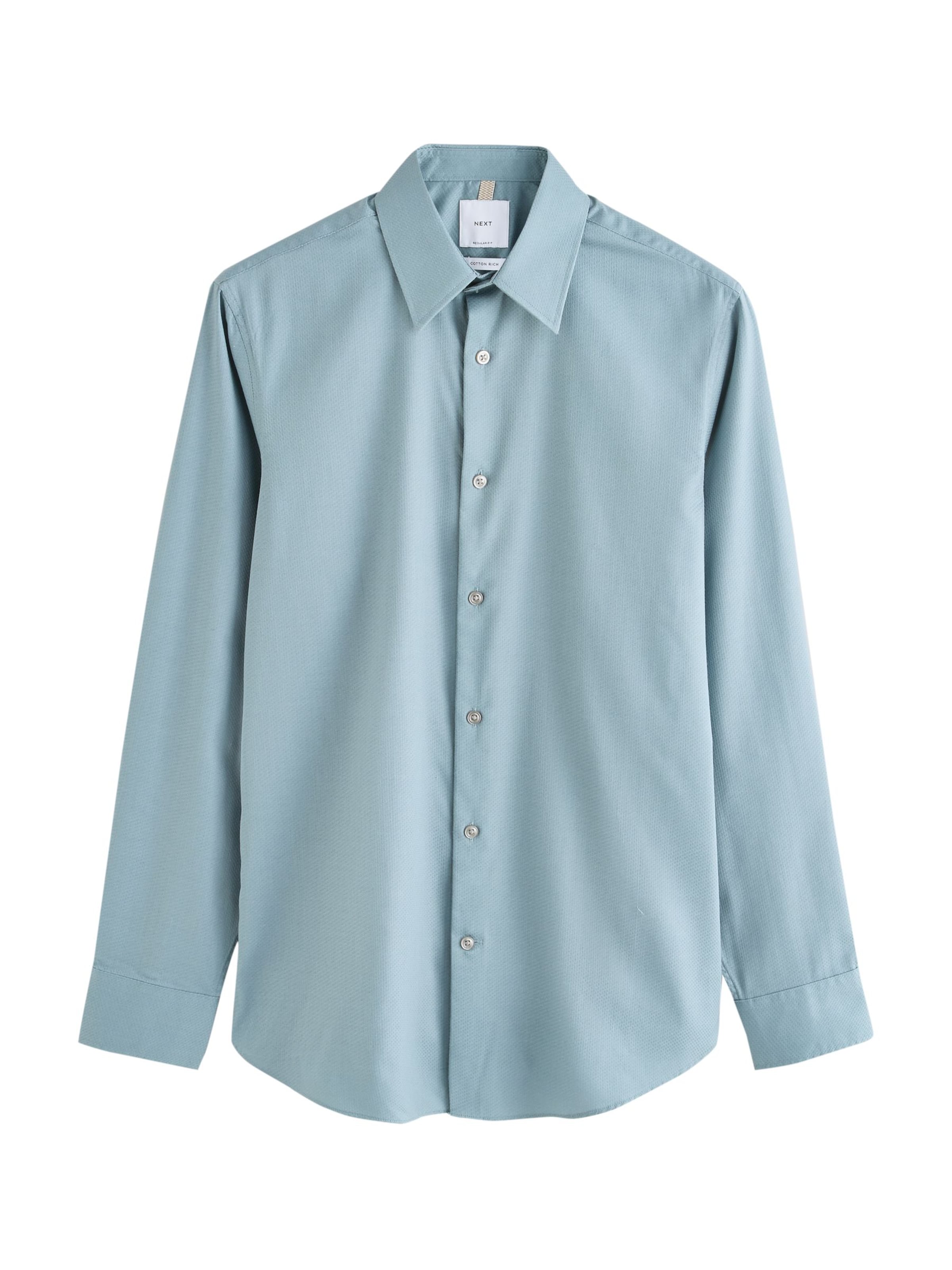Next Chemise en XS en bleu clair, Vue avec produit