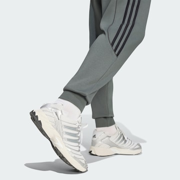 ADIDAS ORIGINALSTapered Hlače 'Teamgeist 26' - siva boja