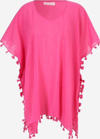 Seafolly Cape 'Amnesia' in Roze: voorkant