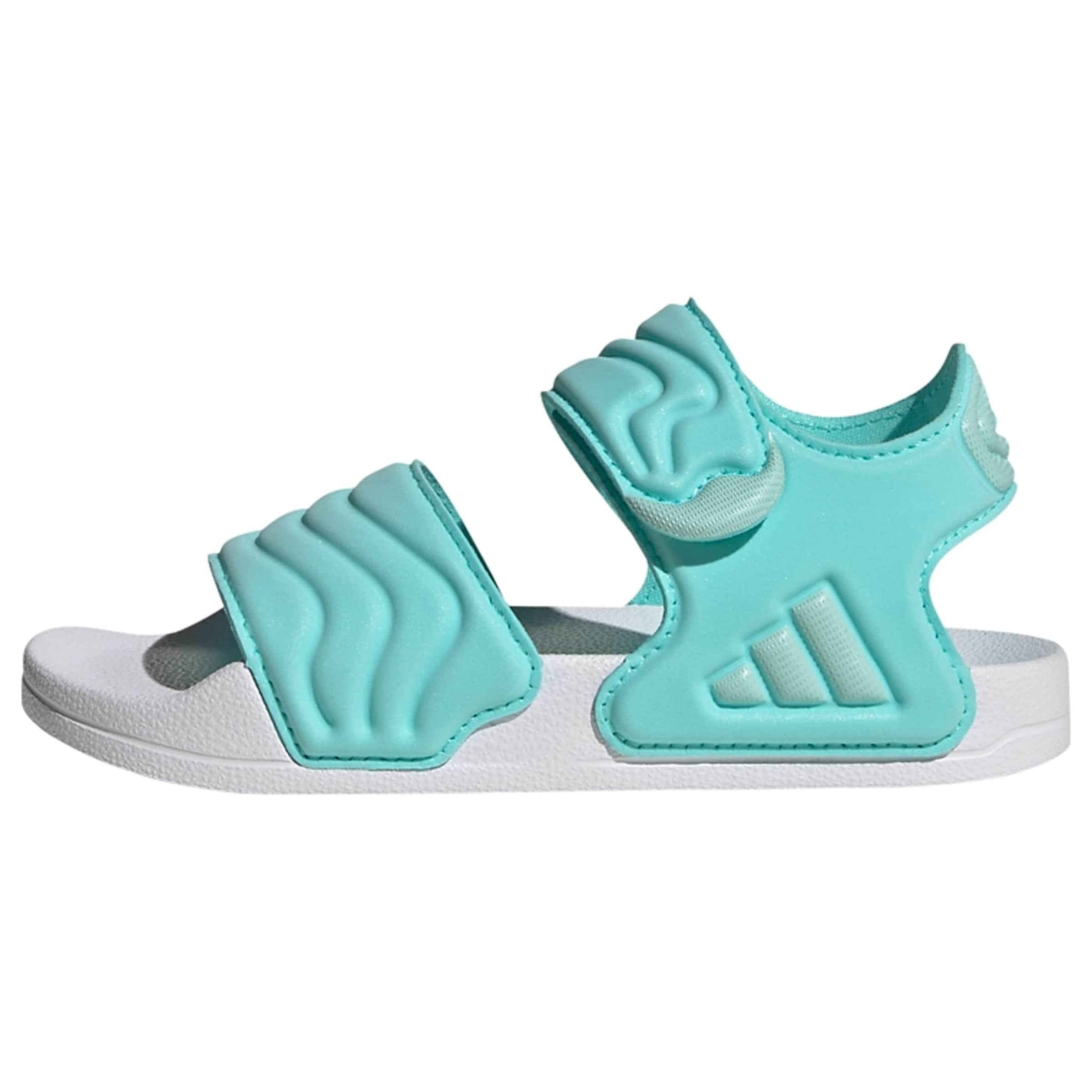 ADIDAS SPORTSWEAR Beach & swim shoe 'Adilette' in Green: front