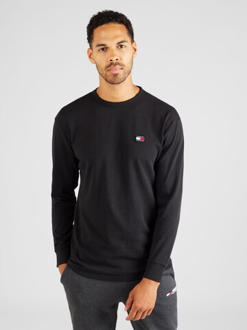 Tommy Jeans Shirt in Black: front