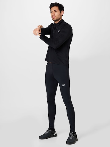 new balance - Skinny Calças de desporto 'Accelerate' em preto