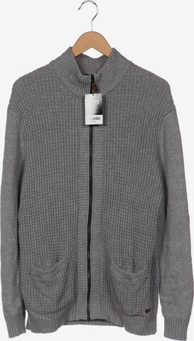 s.Oliver Sweater & Cardigan in XXL in Grey: front