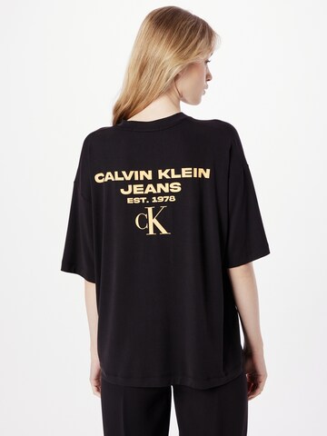 Calvin Klein Jeans Póló - fekete