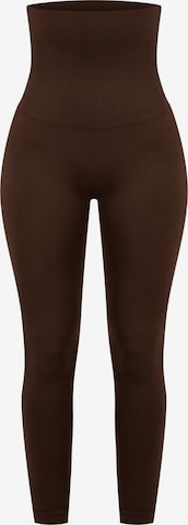 Smilodox Leggings in Brown: front