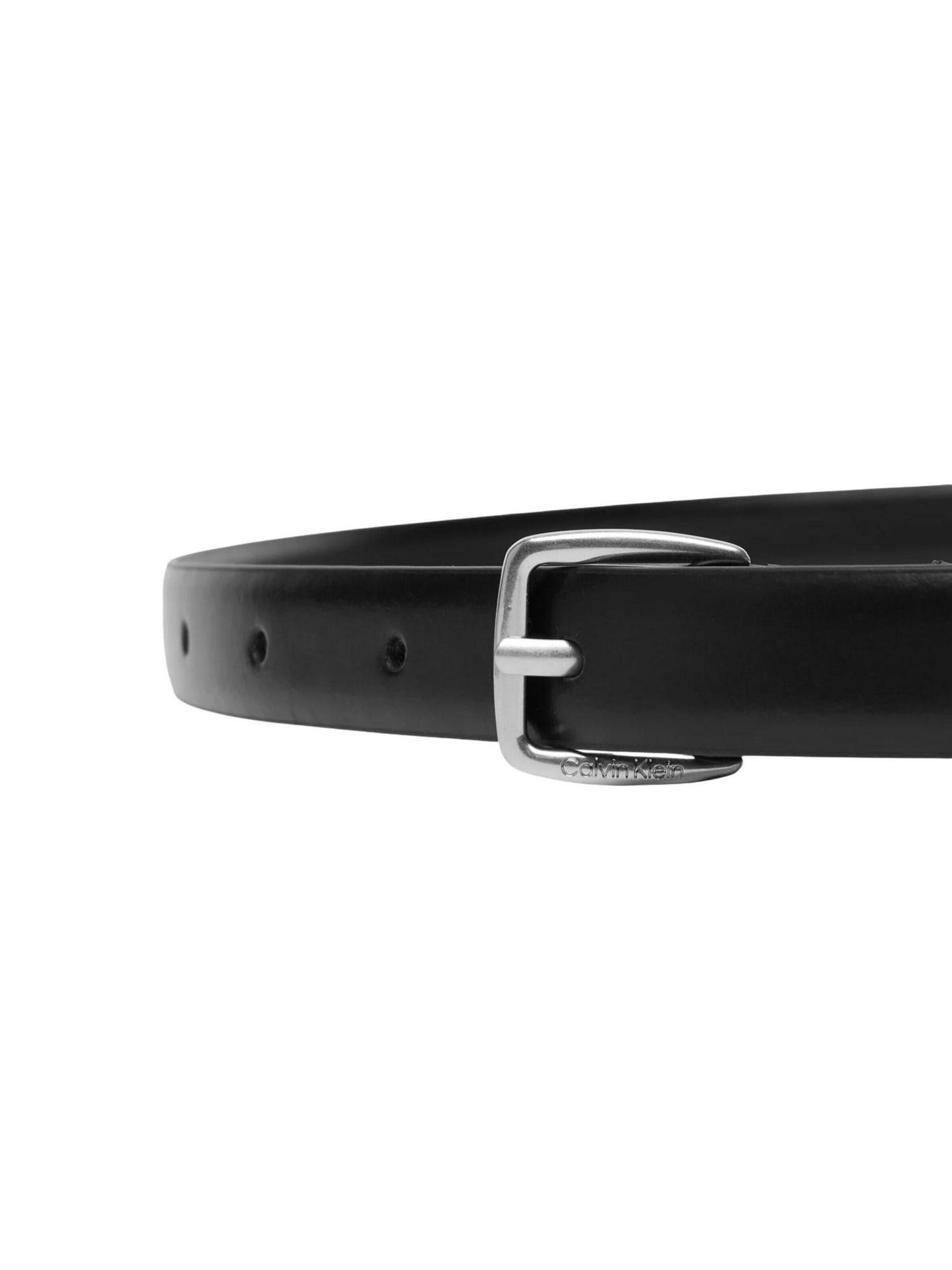 Cintura 'ESSENTIAL BUCKLE 20MM LV04F7111G' di Calvin Klein in nero