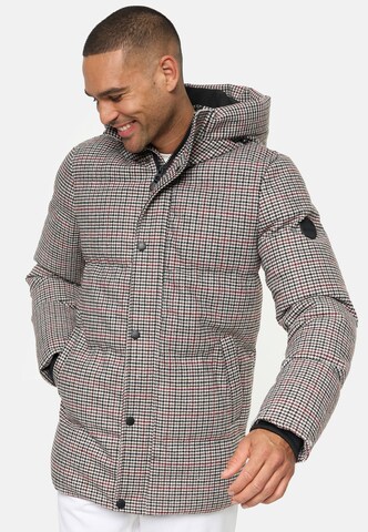 INDICODE JEANS Winterjacke 'Cuppert' in Weiß: Vorderseite