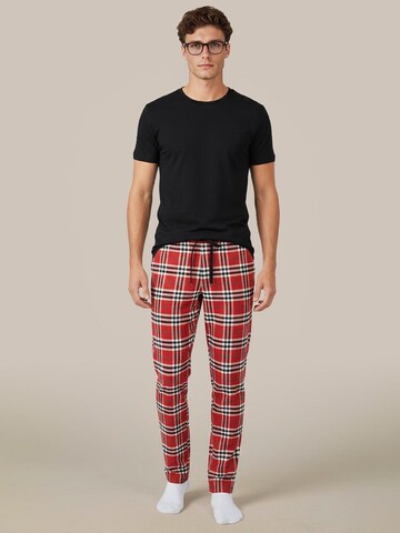Steppin' out Regular Broek in Rood: voorkant