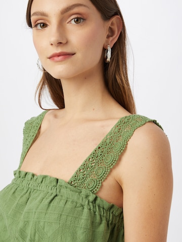 ROXY Top 'THE LOVE PARTY' in Green