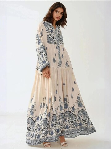Hiccup Kleid in Blau: Vorderseite