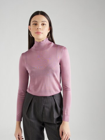 Stefanel Sweater in Purple: front