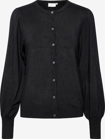 Cardigan 'Lizza' Kaffe en noir : devant