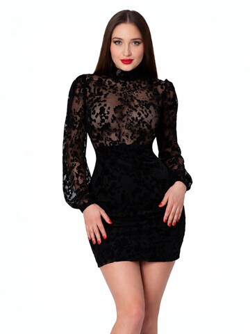 Elena Athanasiadou Avondjurk in Zwart