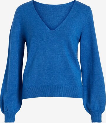 VILA Sweater 'RIL' in Blue: front