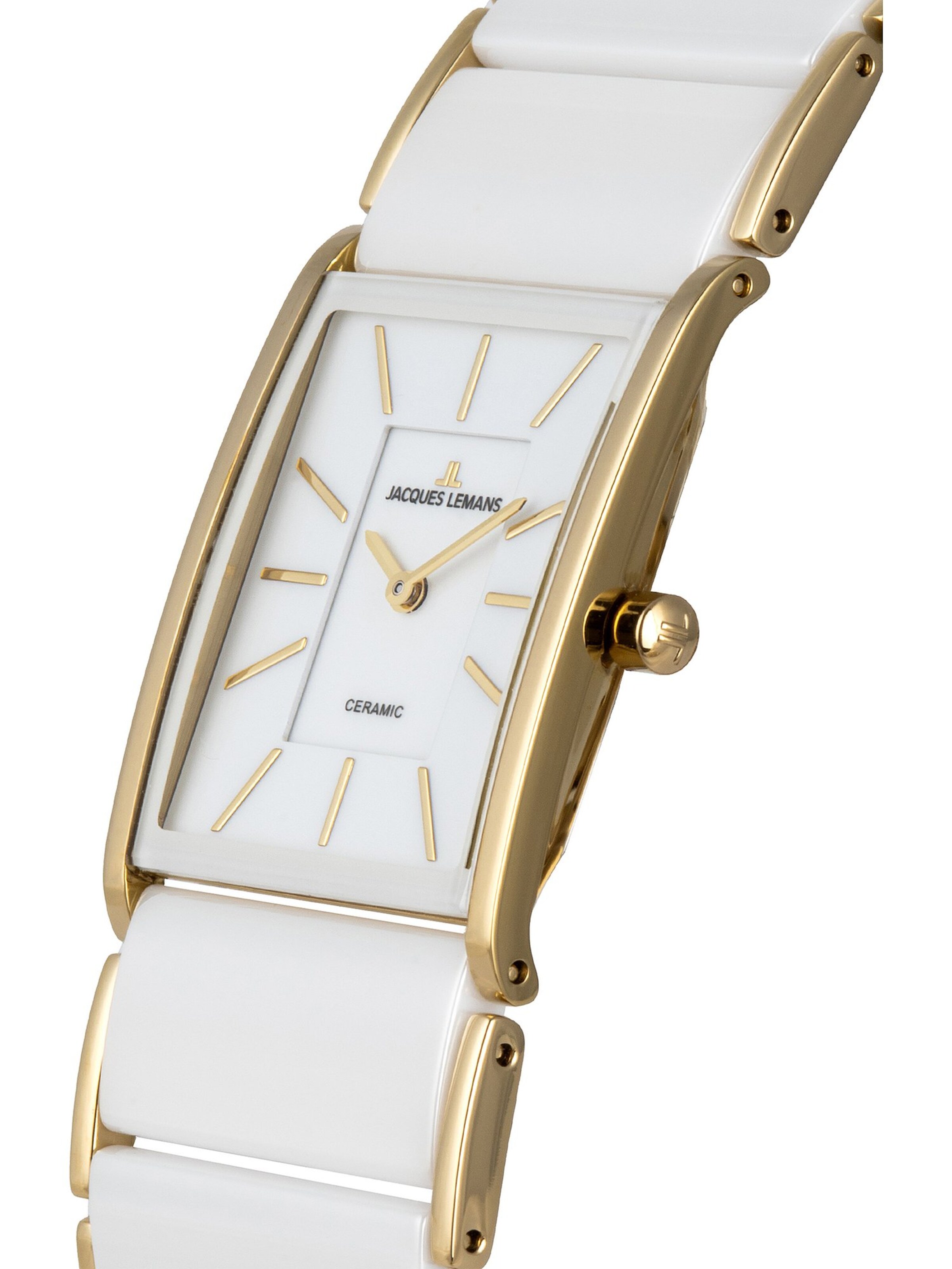 Jacques Lemans Uhr in Weiß