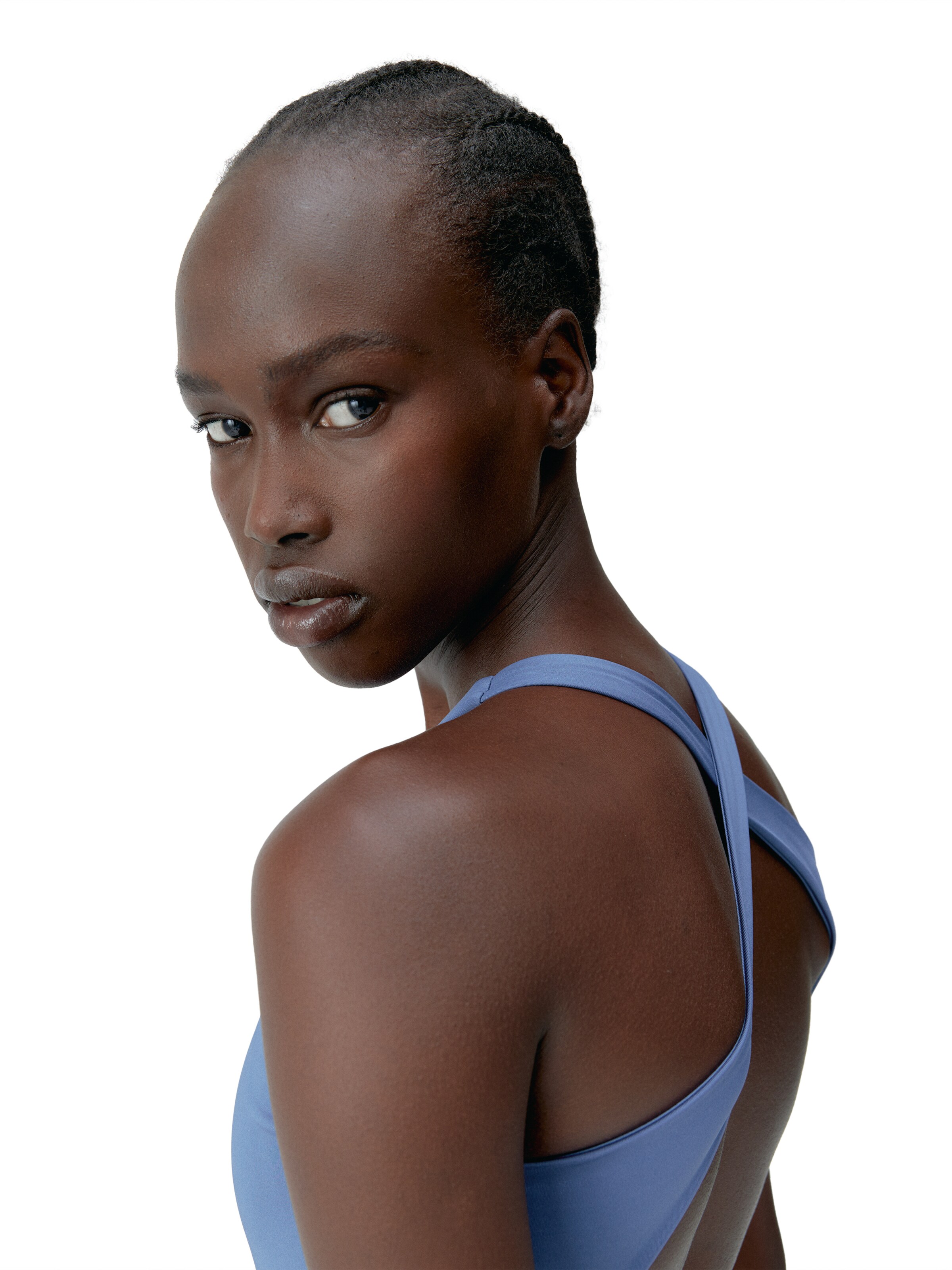 Born Living Yoga Skinny Jeggings 'Bimba' in Blauw