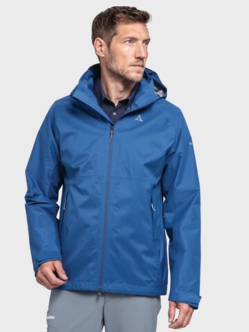 Schöffel Outdoor jacket 'Easy XT' in Blue: front