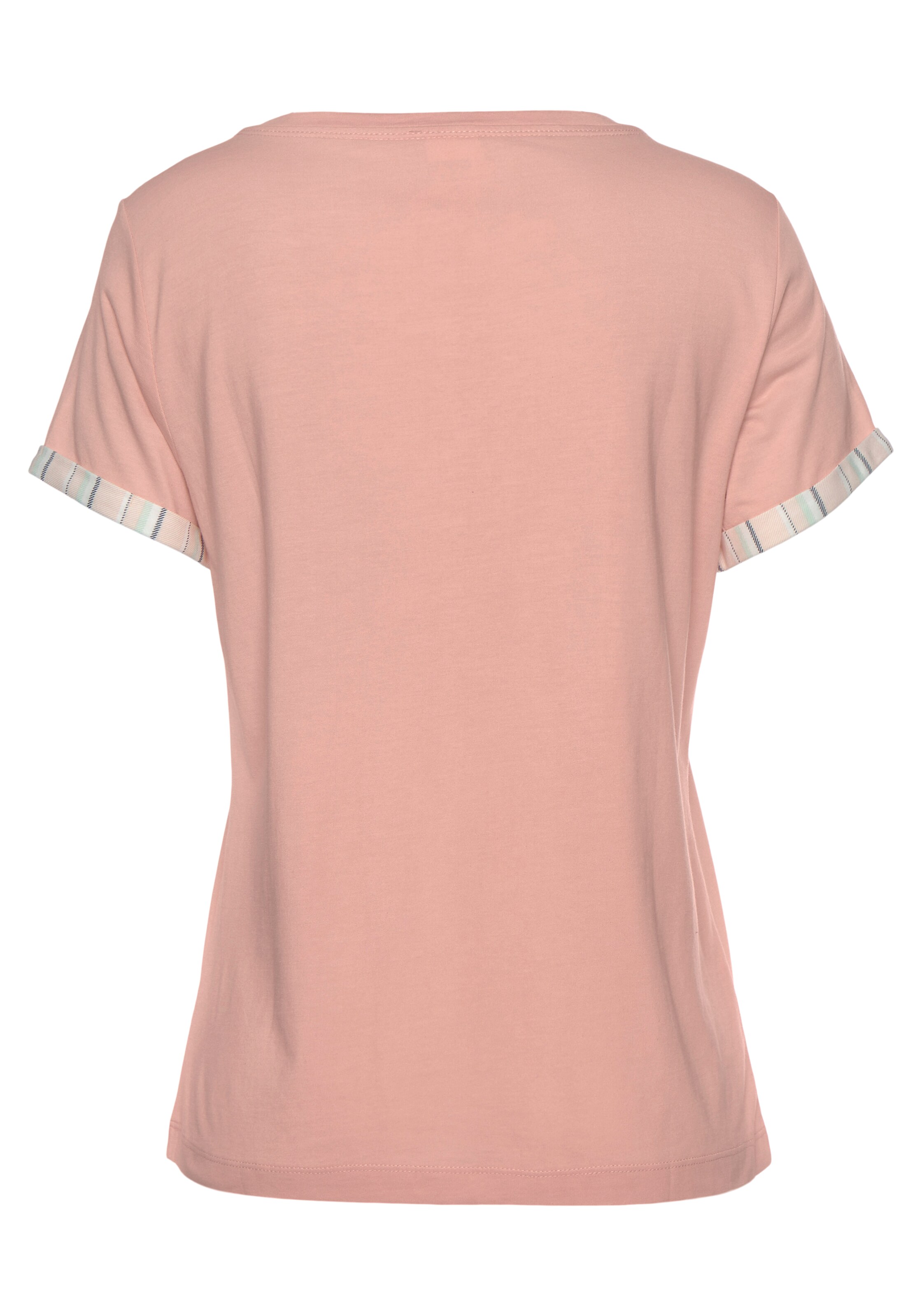 s.Oliver Μπλουζάκι σε πορτοκαλί: πίσω