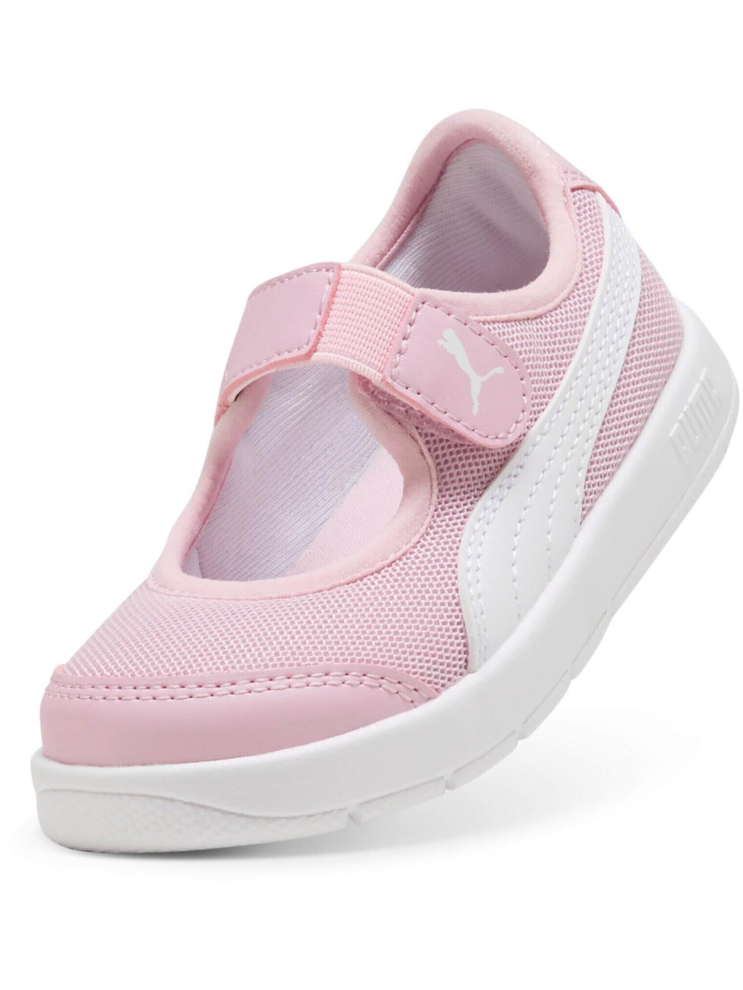 PUMA Ketsid 'Courtflex v3', värv roosa: eest vaates