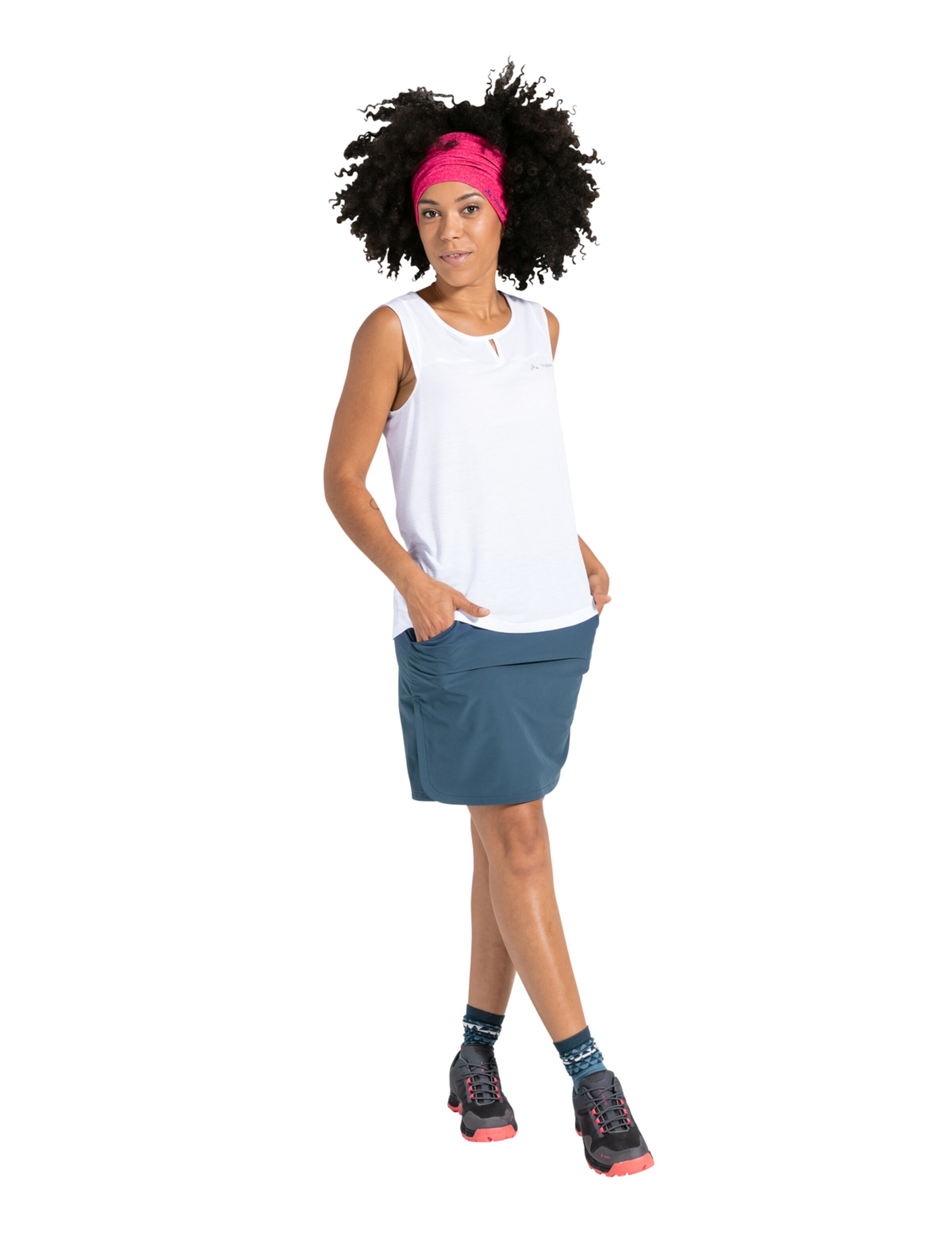 VAUDE Sports top 'Skomer' in White