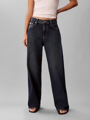 Baggy Jean Calvin Klein Jeans en bleu : devant
