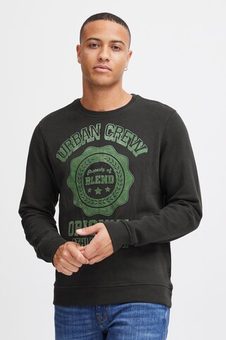 BLEND Sweatshirt '20716047' in Zwart: voorkant