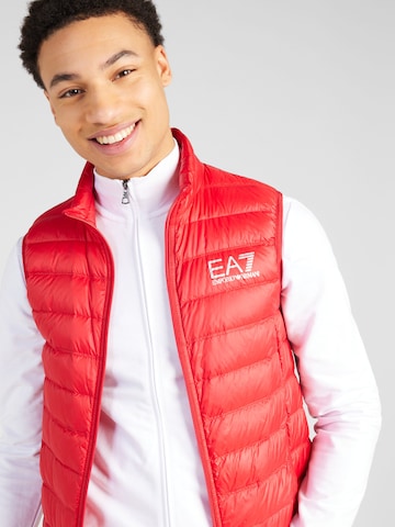 Gilet di EA7 Emporio Armani in rosso