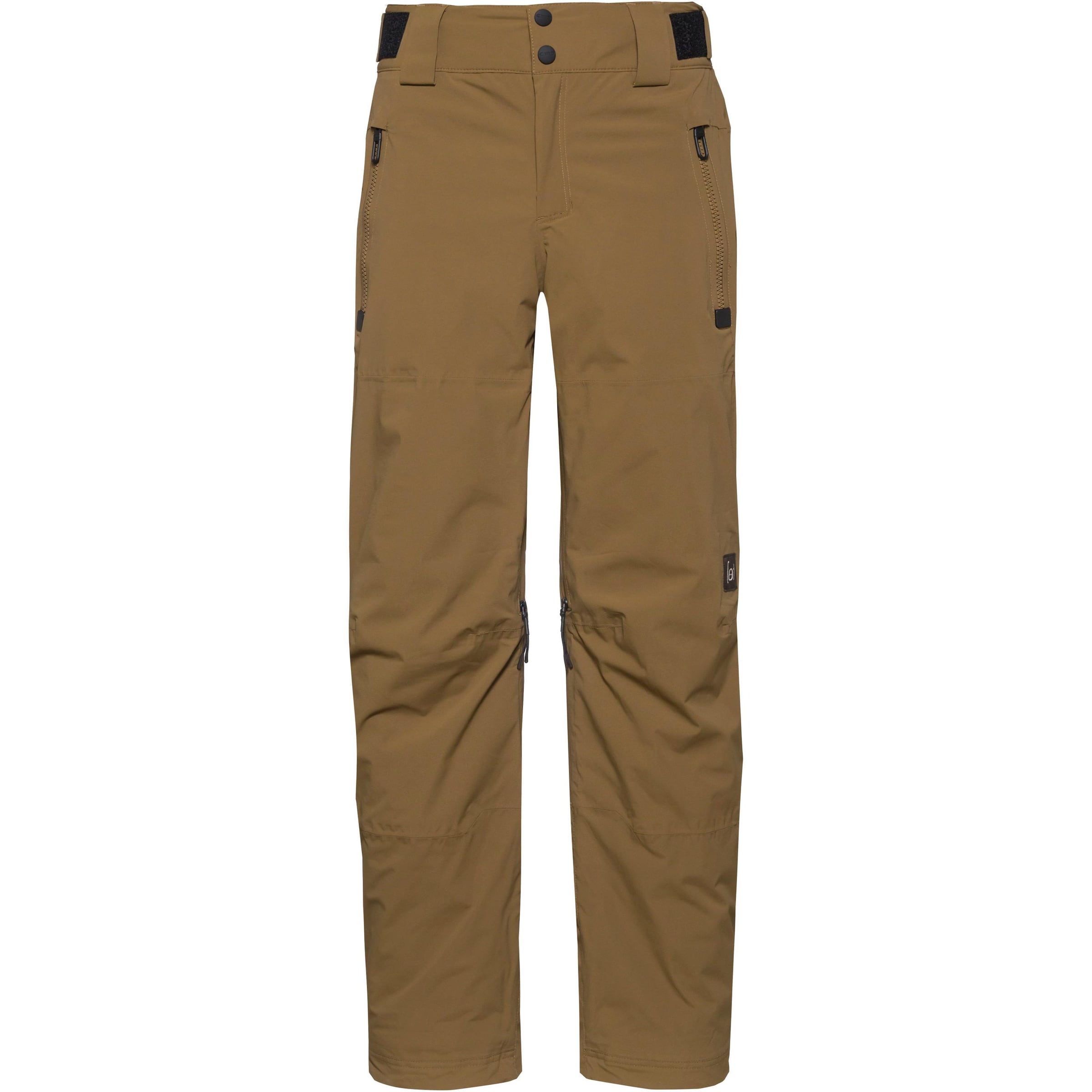 CMP Workout Pants in Brown: front
