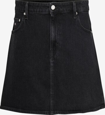 Tommy Jeans Curve Rok in Zwart: voorkant