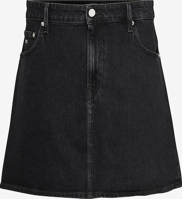 Tommy Jeans Curve Rok in Zwart: voorkant