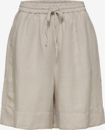 SELECTED FEMME Wide Leg Shorts 'Lena' in Beige: predná strana