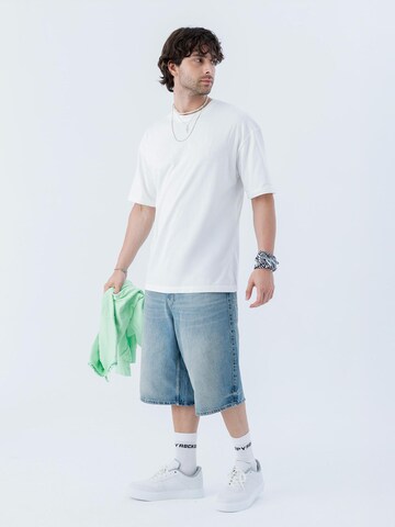 Rockupy Shirt 'Gauthier' in Grau: Vorderseite