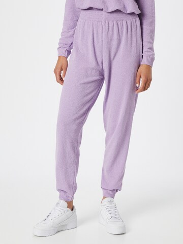 WAL G. Tapered Pants 'ISABEL' in Purple: front