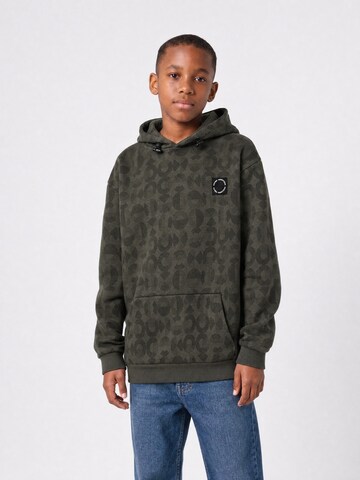 Petrol Industries Sweatshirt 'Forgeplace' in Green: front