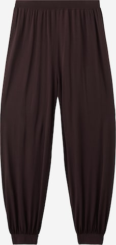 MANGO Tapered Housut 'MANIS' värissä punainen: etupuoli