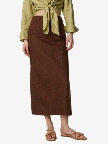 Marks & Spencer Skirt in Brown: front