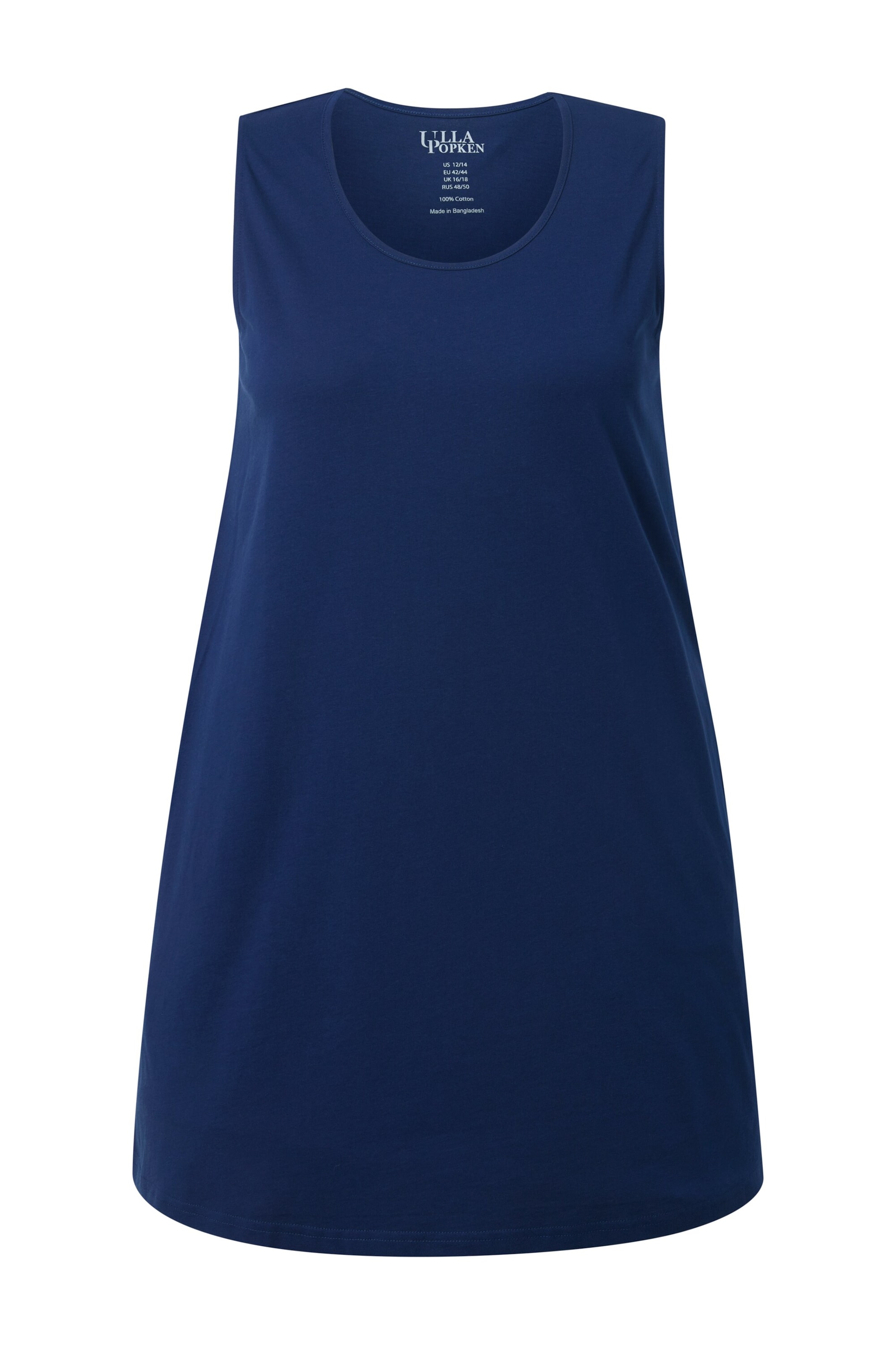Ulla Popken Top in Blauw: voorkant