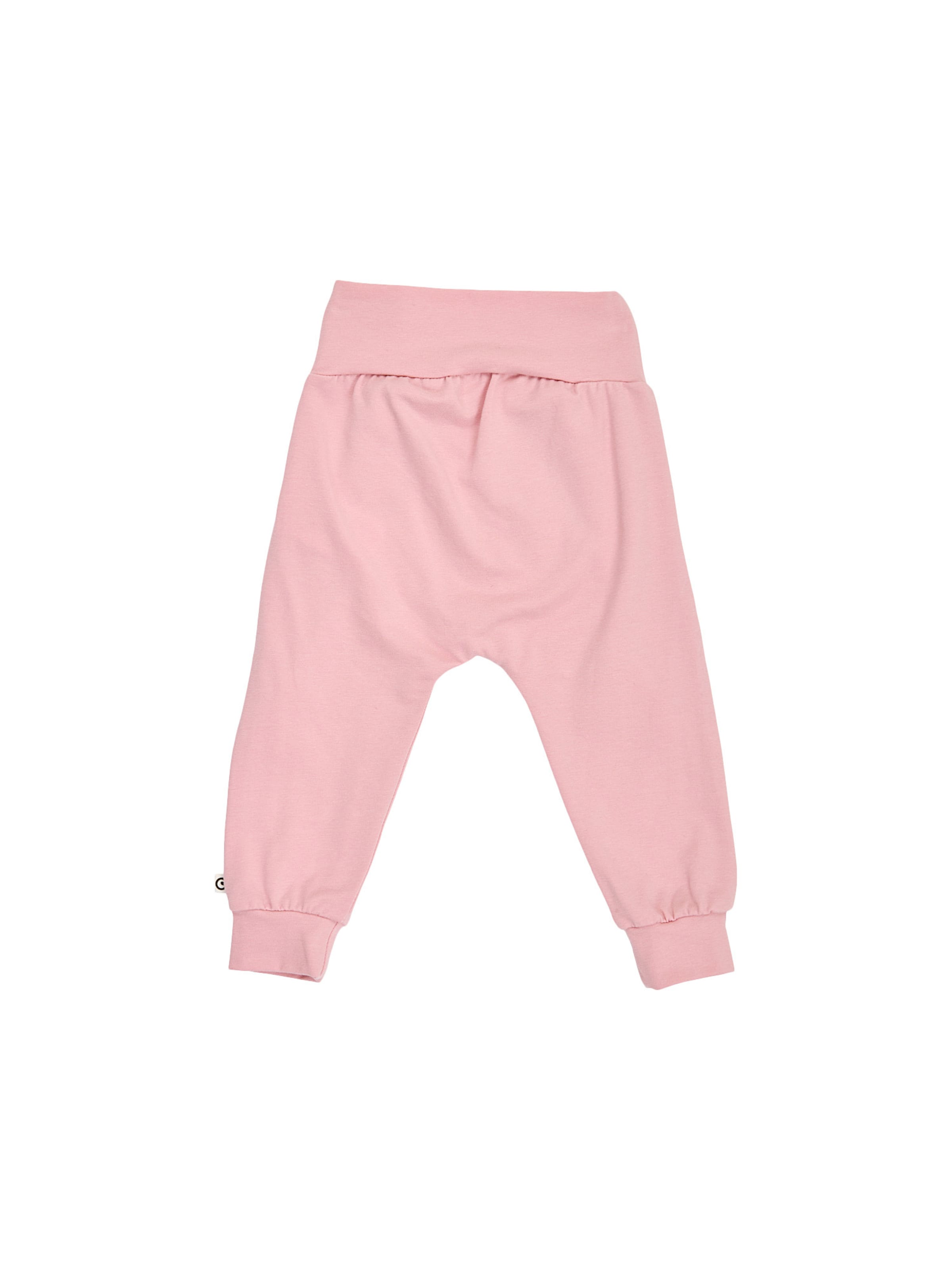 Effilé Pantalon Müsli by GREEN COTTON en rose