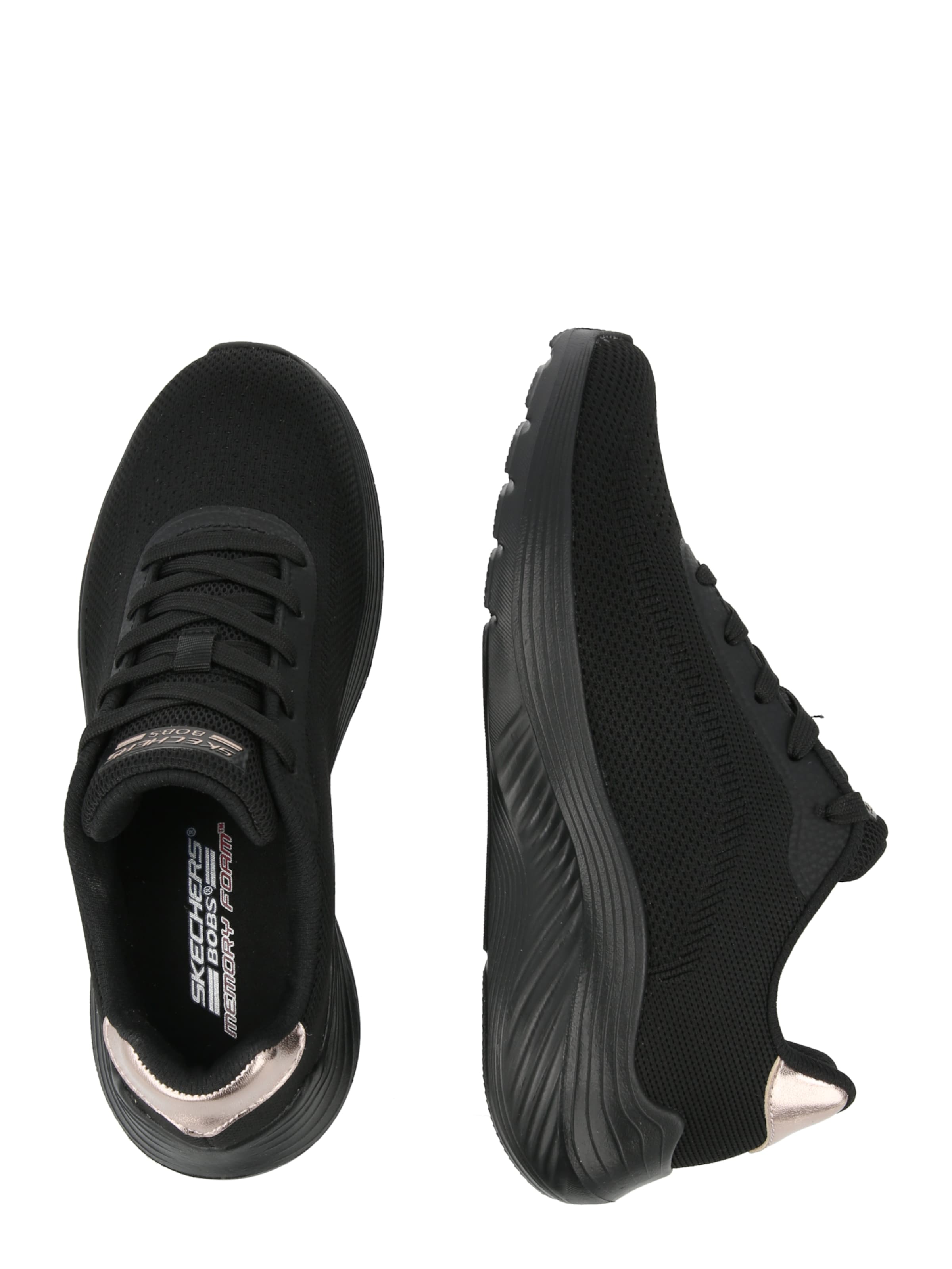 Sneaker bassa 'BOBS SQUAD WAVES-CURRENT LOOK' di SKECHERS in nero