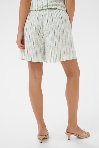 SAINT TROPEZ Loose fit Trousers 'SZRaja' in White