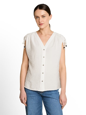 TOM TAILOR Blouse in White: front