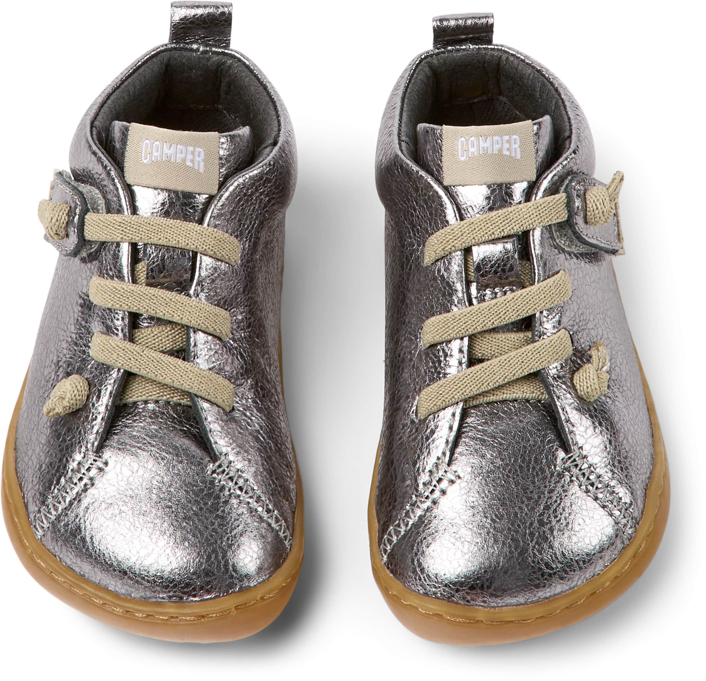 CAMPER First-step shoe 'Peu Cami' in Silver