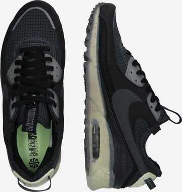 melns Nike Sportswear Zemie brīvā laika apavi 'AIR MAX TERRASCAPE 90'