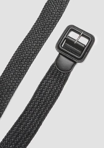 Ceinture s.Oliver en noir : devant