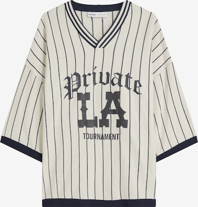 Bershka Paita värissä tummanharmaa / musta / offwhite, Tuotenäkymä